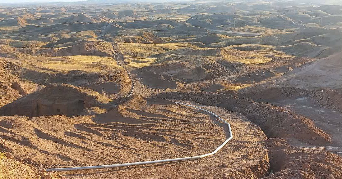 پروژه آبرسانی ۱۷ کیلومتری خط انتقال به پایانه مرزی چیلات دهلران به اتمام رسید