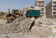 جمع‌آوری ۴ هزار تن نخاله ساختمانی از سطح شهر ایلام